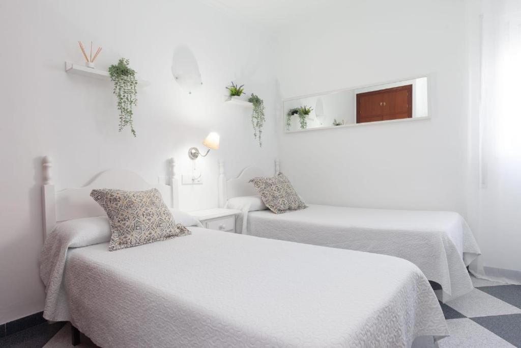 Hostal Restaurante La Giralda ロタ エクステリア 写真